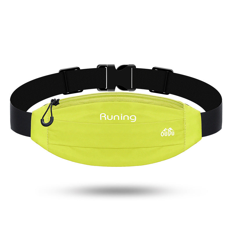 Men's And Women's Outdoor Sports Equipment Night Running Reflective Waterproof Close-fitting Waist Bag