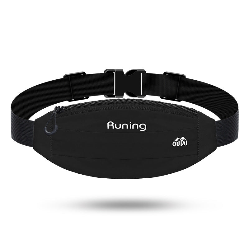 Men's And Women's Outdoor Sports Equipment Night Running Reflective Waterproof Close-fitting Waist Bag
